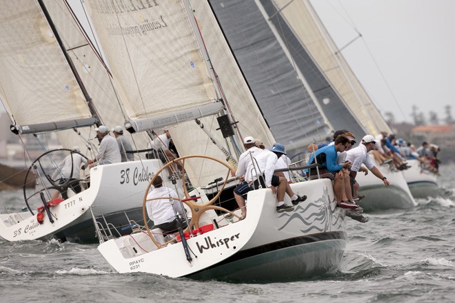 Bruce Ferguson’s Whisper fought hard to hold onto second place - 2012 CYCA Trophy ©  Andrea Francolini Photography http://www.afrancolini.com/